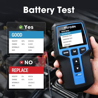 Image showing 6 th TOPDON 12V Battery & 12V/24V System Tester