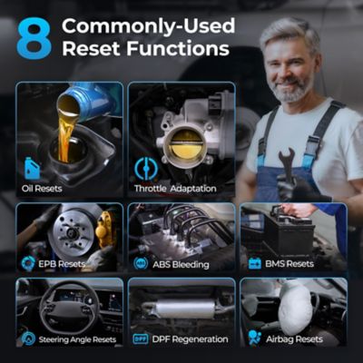 Image showing 5 th TOPDON 8 in. Scan Tool Full System Diagnostics