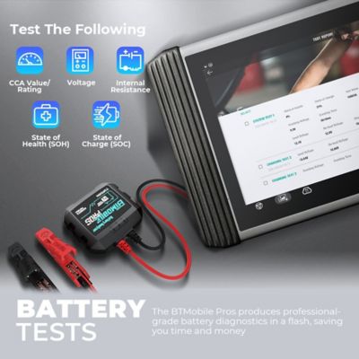 Image showing  Bluetooth 12V Battey & System Tester Compatible with Phoenix Line