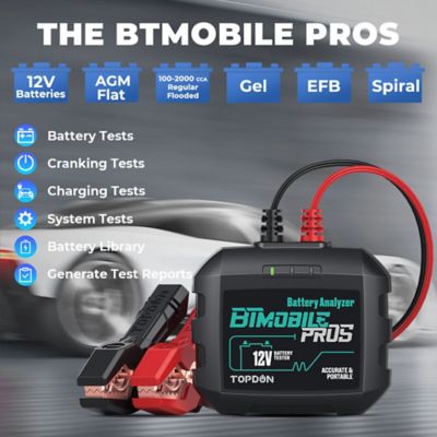 Image showing  Bluetooth 12V Battey & System Tester Compatible with Phoenix Line