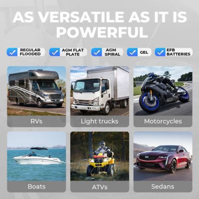 Image showing 5 th TOPDON Bluetooth 12V Battey & System Tester Compatible with Phoenix Line