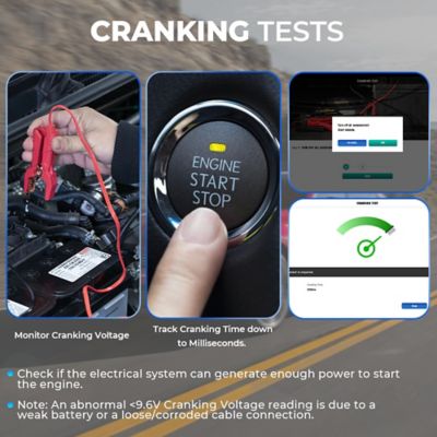 Image showing 8 th TOPDON Bluetooth 12V Battey & System Tester Compatible with Phoenix Line