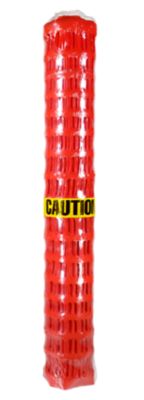 Tenax 4 ft. x 50 ft. Guardian Barricade Caution Tape Barrier, Orange