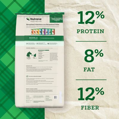 Image showing 7 th Nutrena Triumph Active 12 Textured Horse Feed, 50 lb.