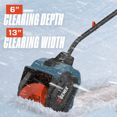 Image showing 12 th Senix 40V x 2 13 in. Dual Battery Snow Shovel with Batteries & Charger