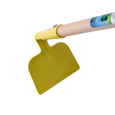 Image showing  27.6 in. Steel Handle Garden Hoe, Yellow