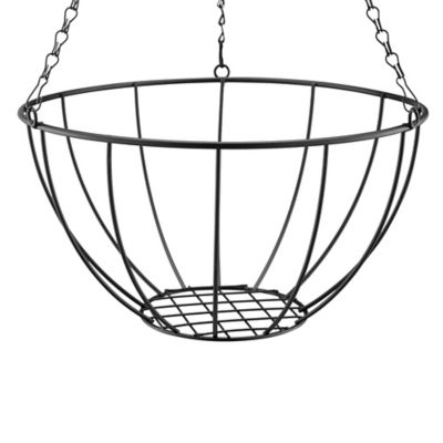 Image showing  Classic Coco Metal Hanging Basket, 14 in.