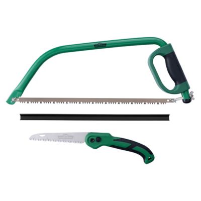 Image showing  Folding Saw and Bow Saw Set