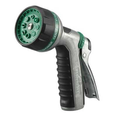 GroundWork 8-Pattern Metal Trigger Hose Nozzle