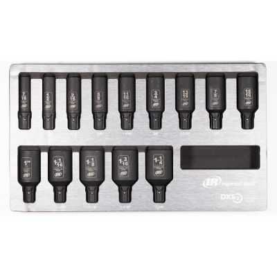 Ingersoll Rand 14 pc. DXS2 Drive Hex Deep SAE Imperial Impact Socket Set