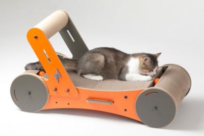 Image showing  Purr and Play Cardboard/Jute Kitty Trolley Scratcher