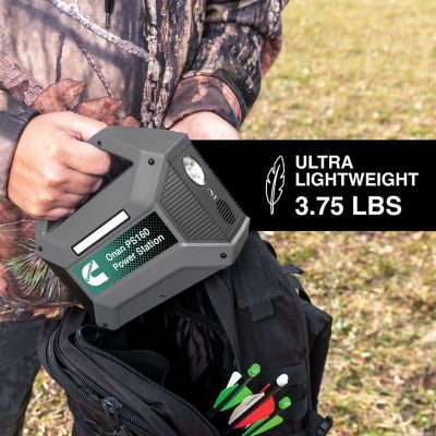 Image showing  100-Watt Solar Powered Portable Power Station, 155Wh Lithium-Ion Battery, 150W Solar Generator, Pure Sine Wave