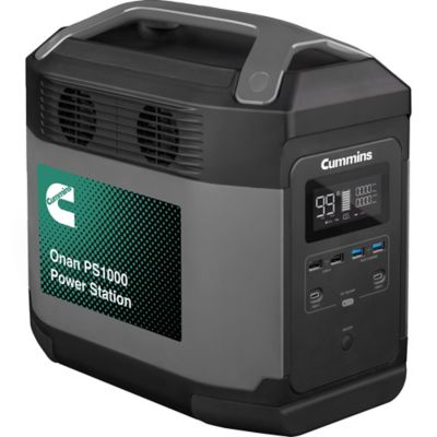 Image showing 6 th Cummins 1,500-Watt Solar Powered Portable Power Station, 1,008Wh Lithium-Ion Battery, 3,000W Solar Generator, Pure Sine Wave