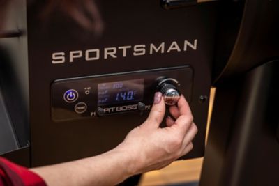 Image showing 6 th Pit Boss 1100 Sportsman Wood Pellet Grill and Smoker with Wi-Fi, Black