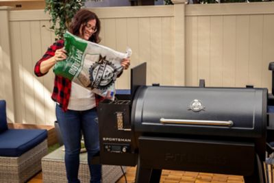 Image showing 8 th Pit Boss 1100 Sportsman Wood Pellet Grill and Smoker with Wi-Fi, Black