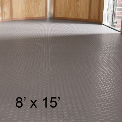 Image showing  65 Mil Small Coin Vinyl Welded Trailer Flooring, WPF65SC8015MB