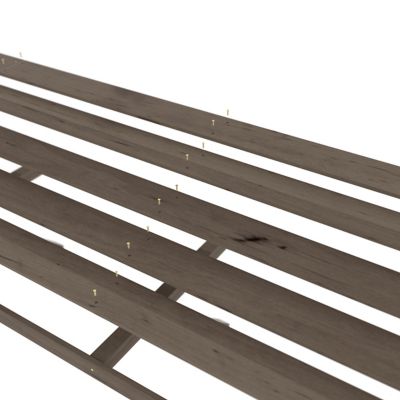 Image showing 7 th Veikous 184.25 in. Wood Floating Shelf Greenhouse Accessory for Plants Fits All 16 ft. Deep Greenhouse