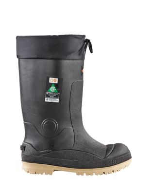 Image showing  Men's Titan Safety Toe and Plate Heavy Insulated Rubber Boot