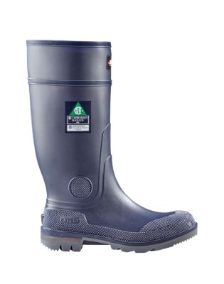 Image showing  Men's Bully Safety Toe and Plate Rubber Boot