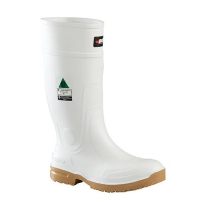 Baffin Men's Grip 360 Safety Toe and Plate Rubber Boot, 12,White/Amber ...