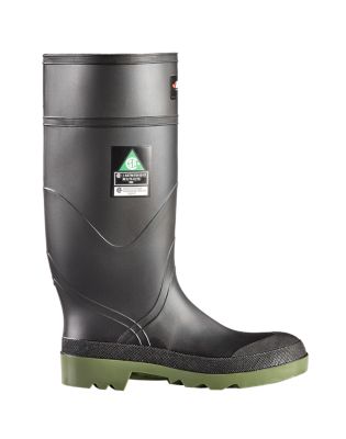 Image showing  Men's Petrolia Safety Toe and Plate Rubber Boot