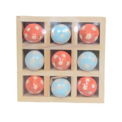 Image showing  Ceramic Mushroom Tic Tac Toe Game Set
