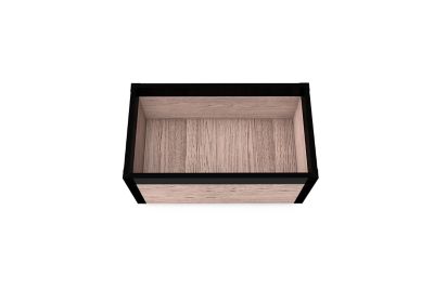 Image showing  Delta 30 in. L x 17 in. W x 15 in. H Modern Vinyl Planter