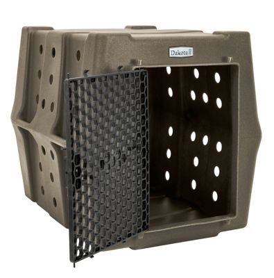 Image showing  CRaTE - Canine Rough and Tough Economy Kennel, D2-CRATE-MD-COY