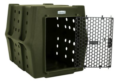 Image showing  CRaTE - Canine Rough and Tough Economy Kennel, D2-CRATE-MD-OLI