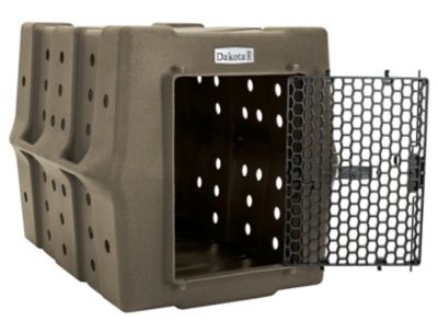 Image showing  CRaTE - Canine Rough and Tough Economy Kennel, D2-CRATE-LG-COY