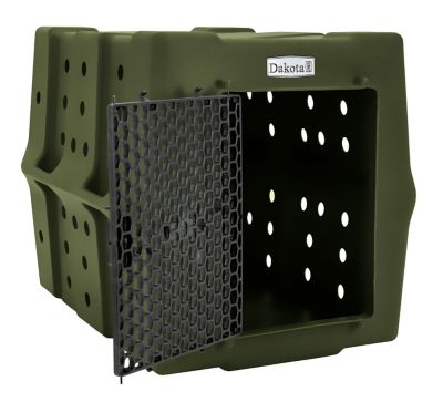 Image showing  CRaTE - Canine Rough and Tough Economy Kennel, D2-CRATE-LG-OLI