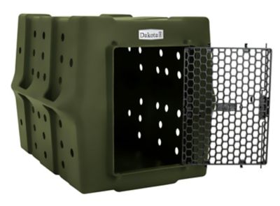Image showing  CRaTE - Canine Rough and Tough Economy Kennel, D2-CRATE-LG-OLI