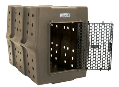 Image showing  CRaTE - Canine Rough and Tough Economy Kennel, D2-CRATE-XL-COY