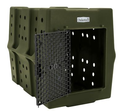 Image showing  CRaTE - Canine Rough and Tough Economy Kennel, D2-CRATE-XL-OLI
