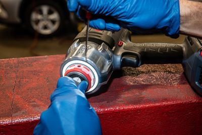 Image showing 5 th Ingersoll Rand DXS2 1/2 in. 20V Cordless Impact Wrench, 1600 ft-lb, Friction Ring Retainer, Pistol, Bare Tool