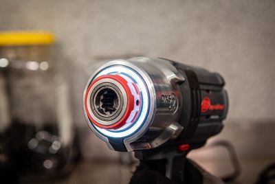 Image showing 7 th Ingersoll Rand DXS2 1/2 in. 20V Cordless Impact Wrench, 1600 ft-lb, Friction Ring Retainer, Pistol, Bare Tool