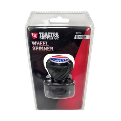 Image showing  American Flag Wheel Spinner