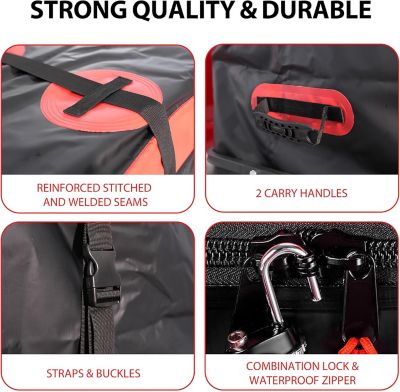 Image showing 7 th Rockland Soft Hitch Cargo Carrier Bag