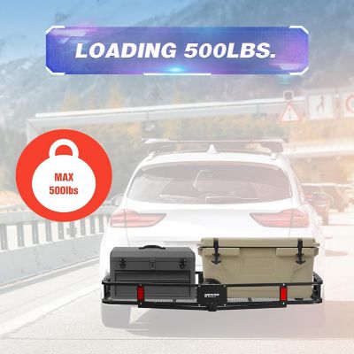 Image showing  500 lb. Folding Cargo Rack Carrier