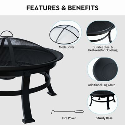 Image showing  30 in. Round Fire Pit