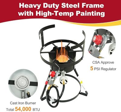 Image showing  30 qt. Turkey Fryer with SPGT