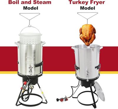 Image showing  30 qt. Turkey Fryer with SPGT