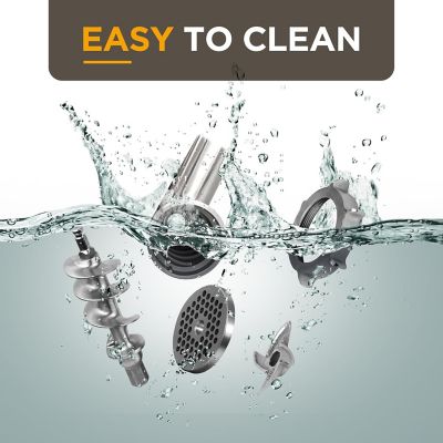 Image showing 6 th Valley Sportsman #8 Household Meat Grinder, Red