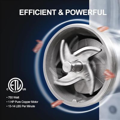 Image showing 1 th Valley Sportsman #12 Electric Commercial Meat Grinder