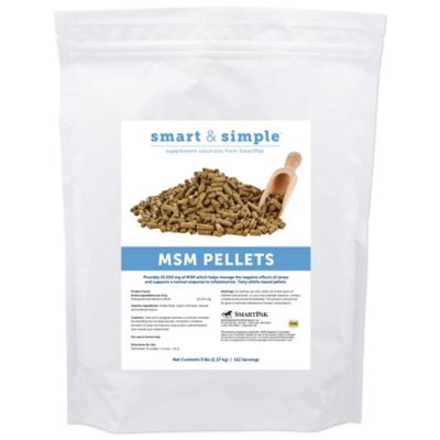 SmartEquine Smart & Simple MSM Pellets, 5 lb.