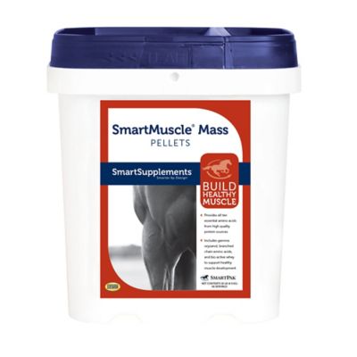 SmartEquine SmartMuscle Mass Pellets for Horses, 10 lb. Bucket