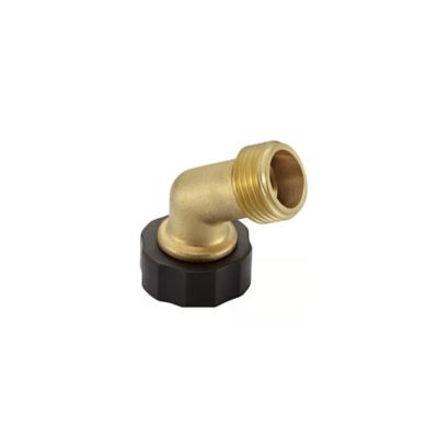 GroundWork Brass Angle Connector