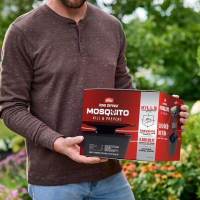 Image showing 9 th Ortho Home Defense Mosquito Kill and Prevent Starter Kit, 1 Station, 1 Refill
