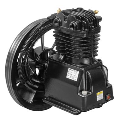 Image showing 1 th SCHULZ 10 hp, 3PH, 120 gal. Horizontal 230/460V