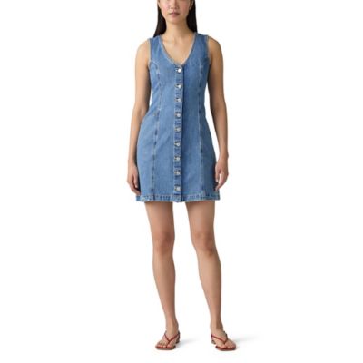 Levi's Women's Vianna Sleeveless Slim Fit Vest Dress